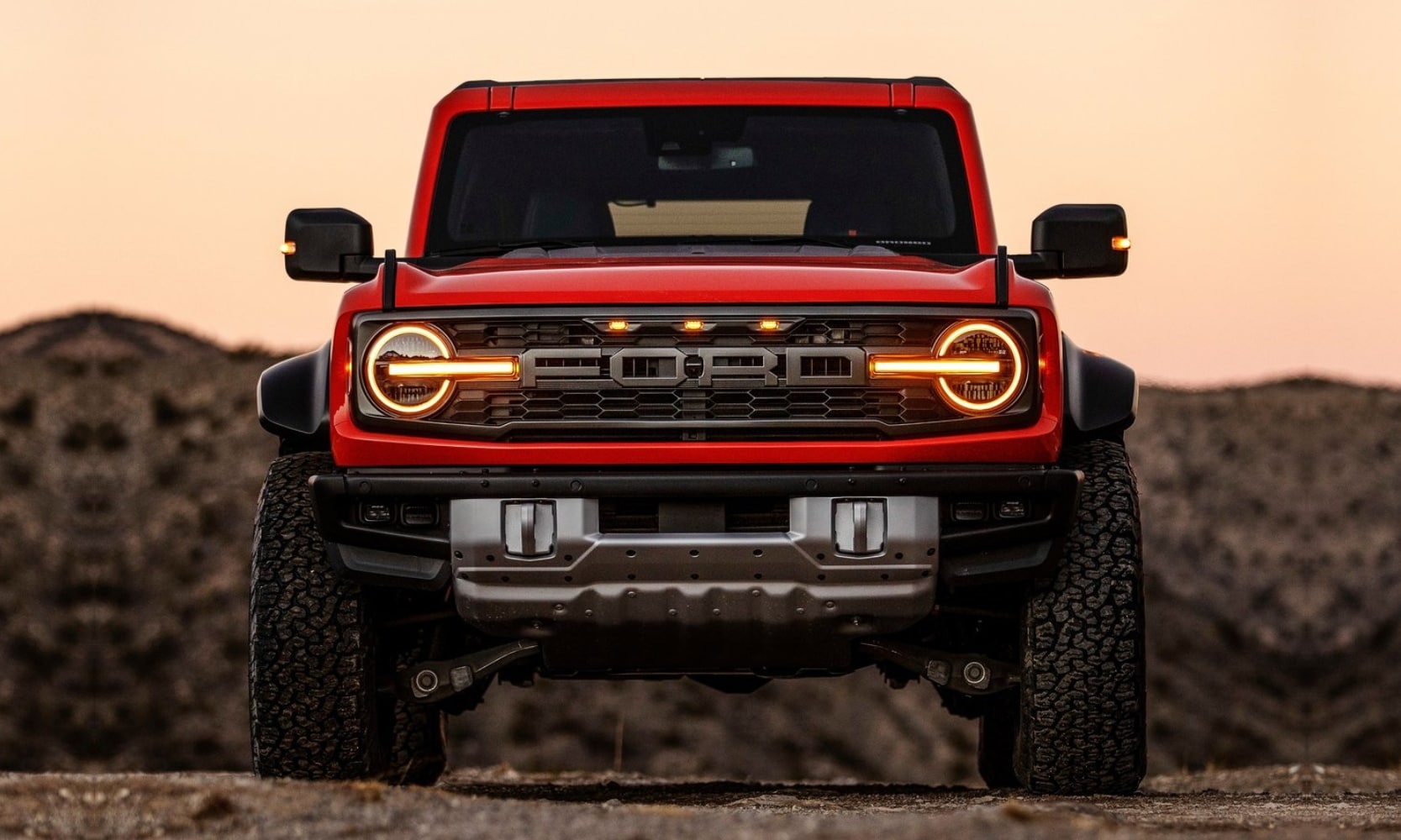 red Used 2022 Ford Bronco Raptor