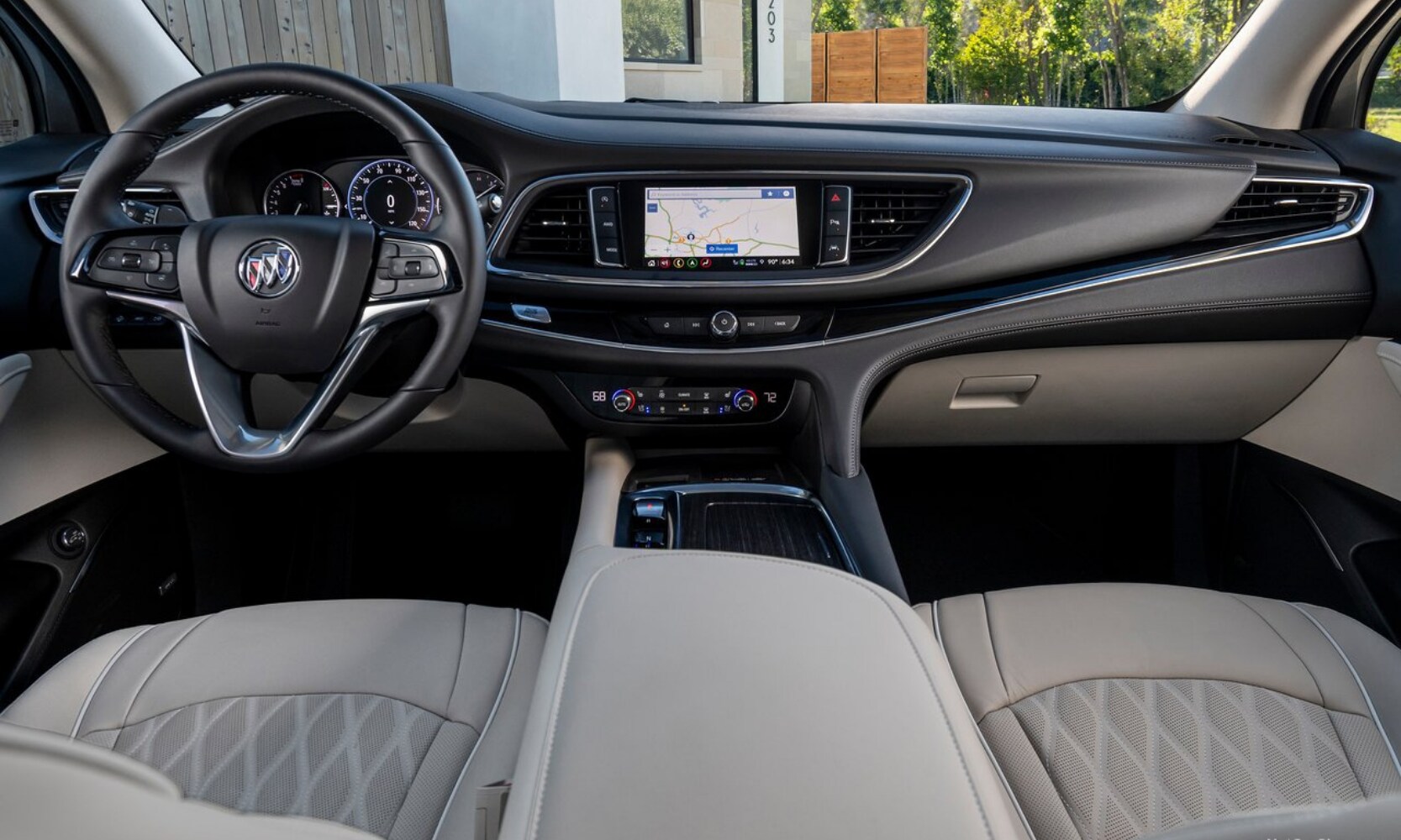 2022 Buick Enclave Interior Comparison - Octane Buick GMC of Santa Fe.png 2022 Buick Enclave interior design