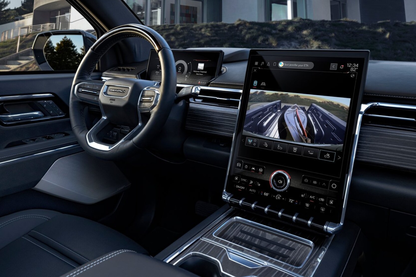 2024 GMC Sierra EV Interior Comparison