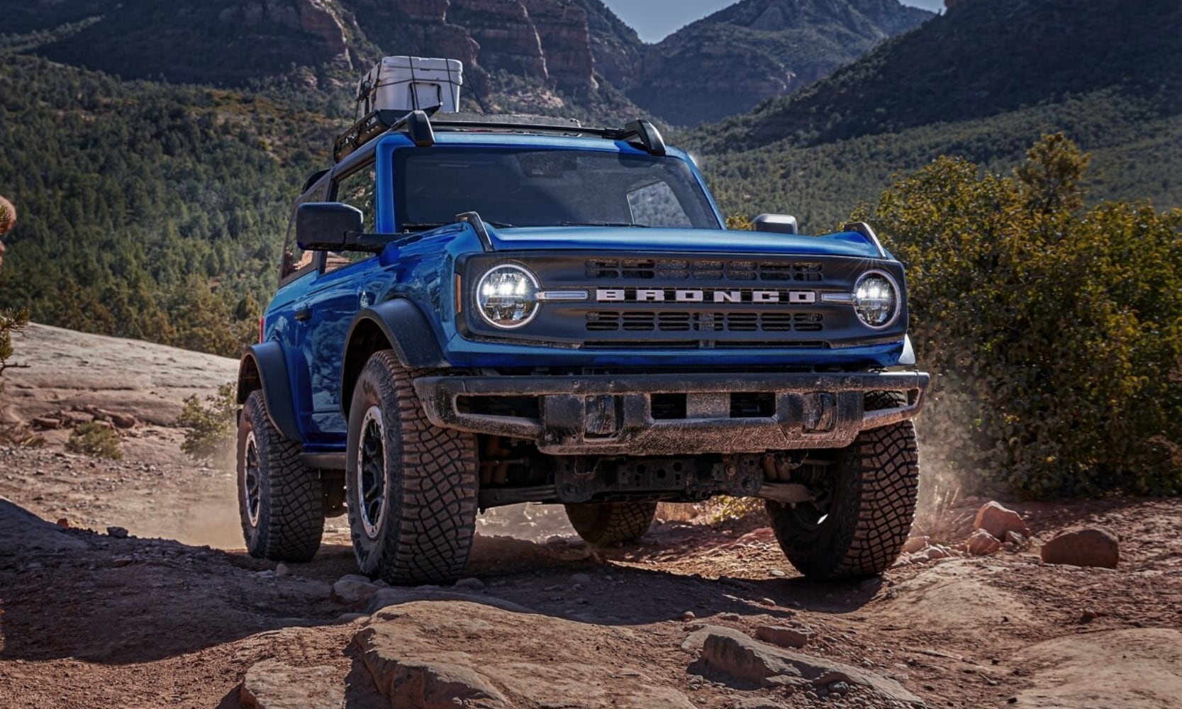 blue Used 2022 Ford Bronco Black Diamond