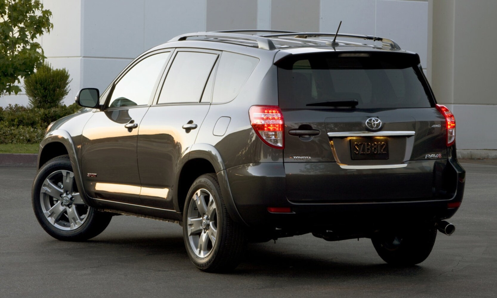a grayish-brown used 2010 Toyota RAV4 SUV
