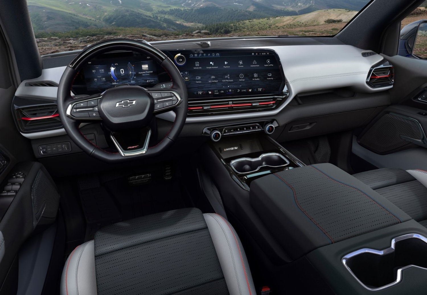 2024 Chevy Silverado RST EV Interior