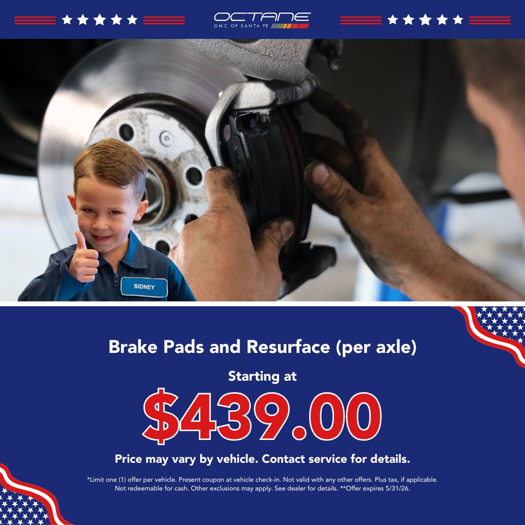 Brake pads and resurface starting at $439