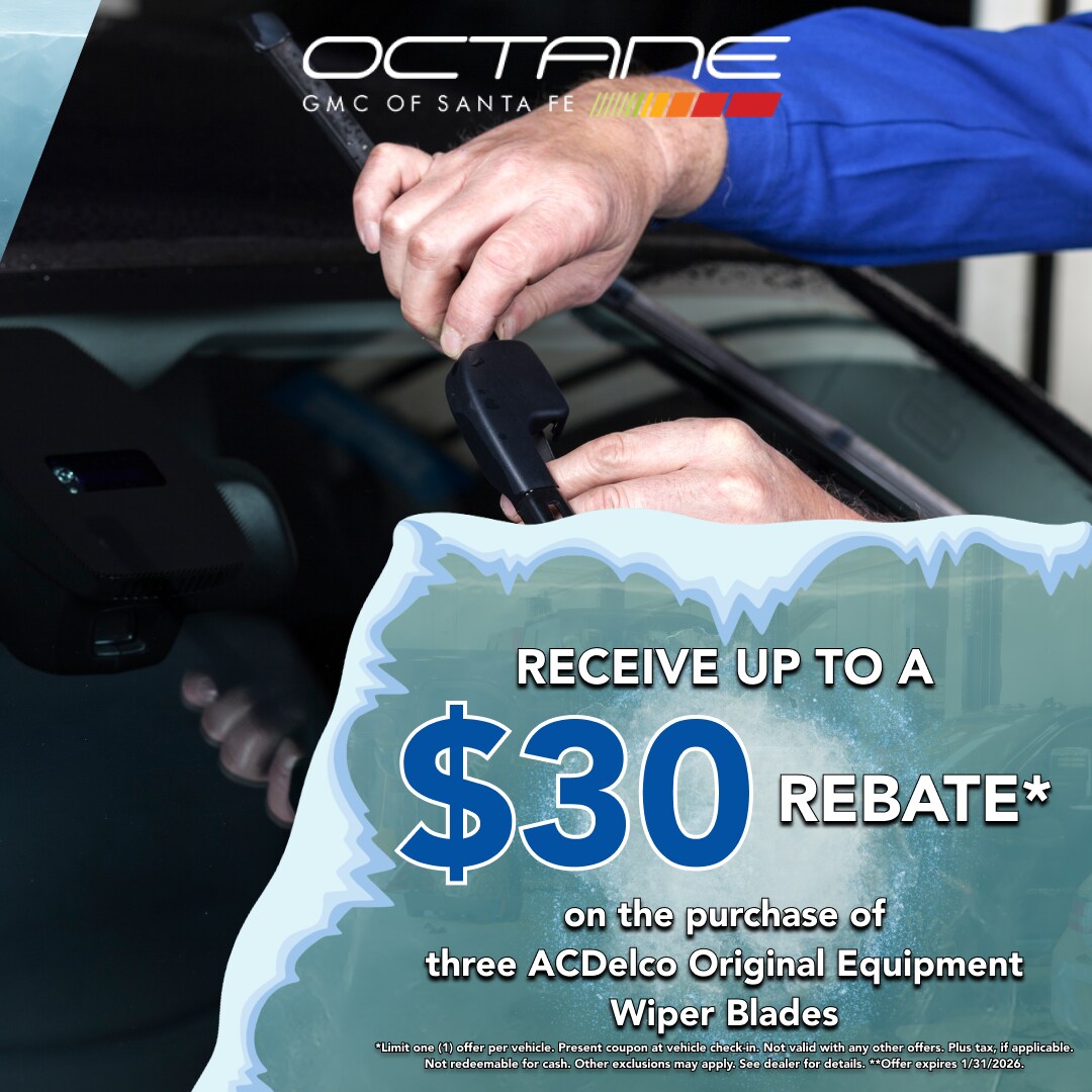 Receive upto $30 rebate on ACDelco Wiper Blades