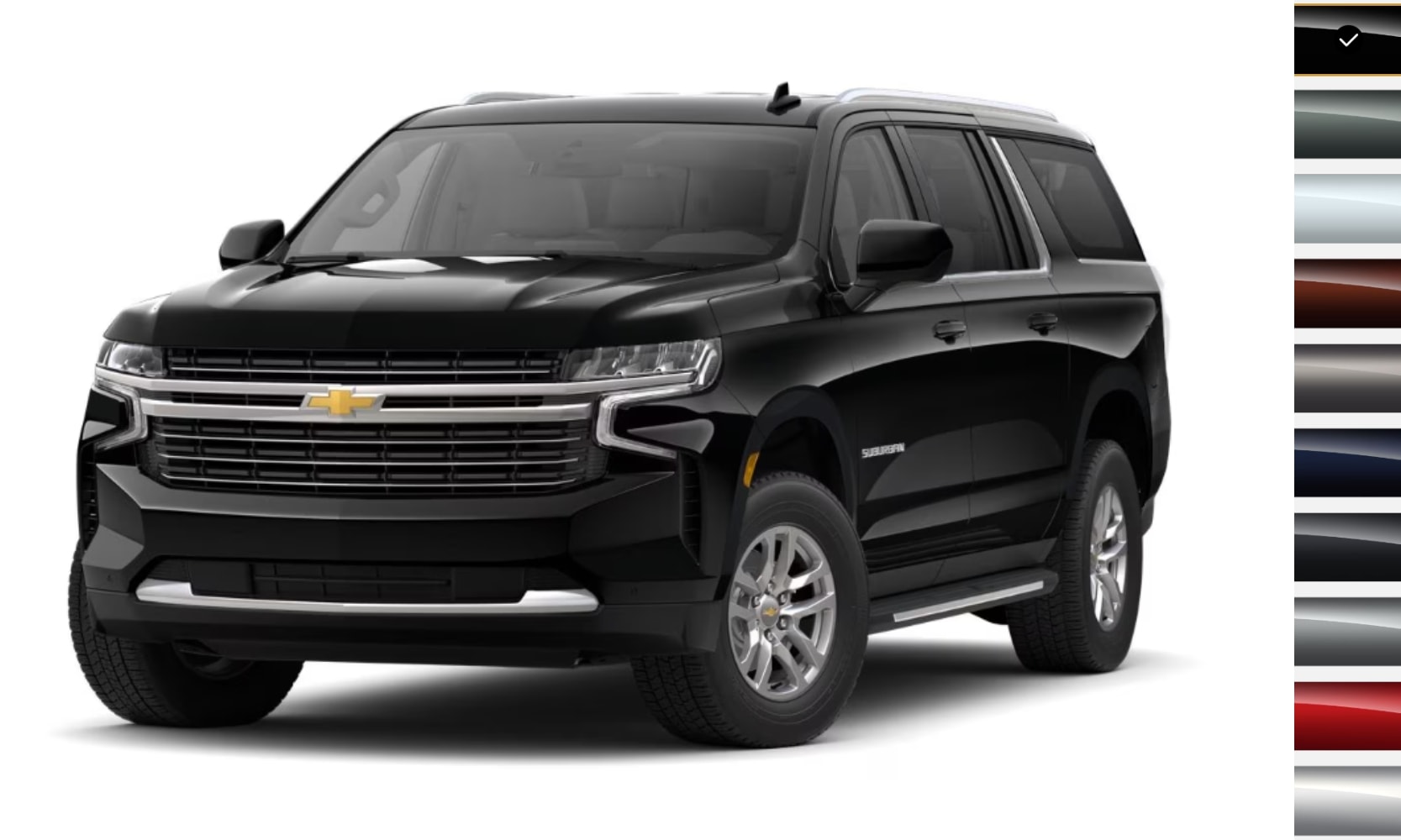 2023 Chevy Suburban Exterior Comparison - Octane GMC of Santa Fe.jpg
