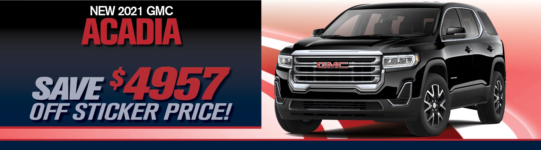 GMC Acadia Special Offer