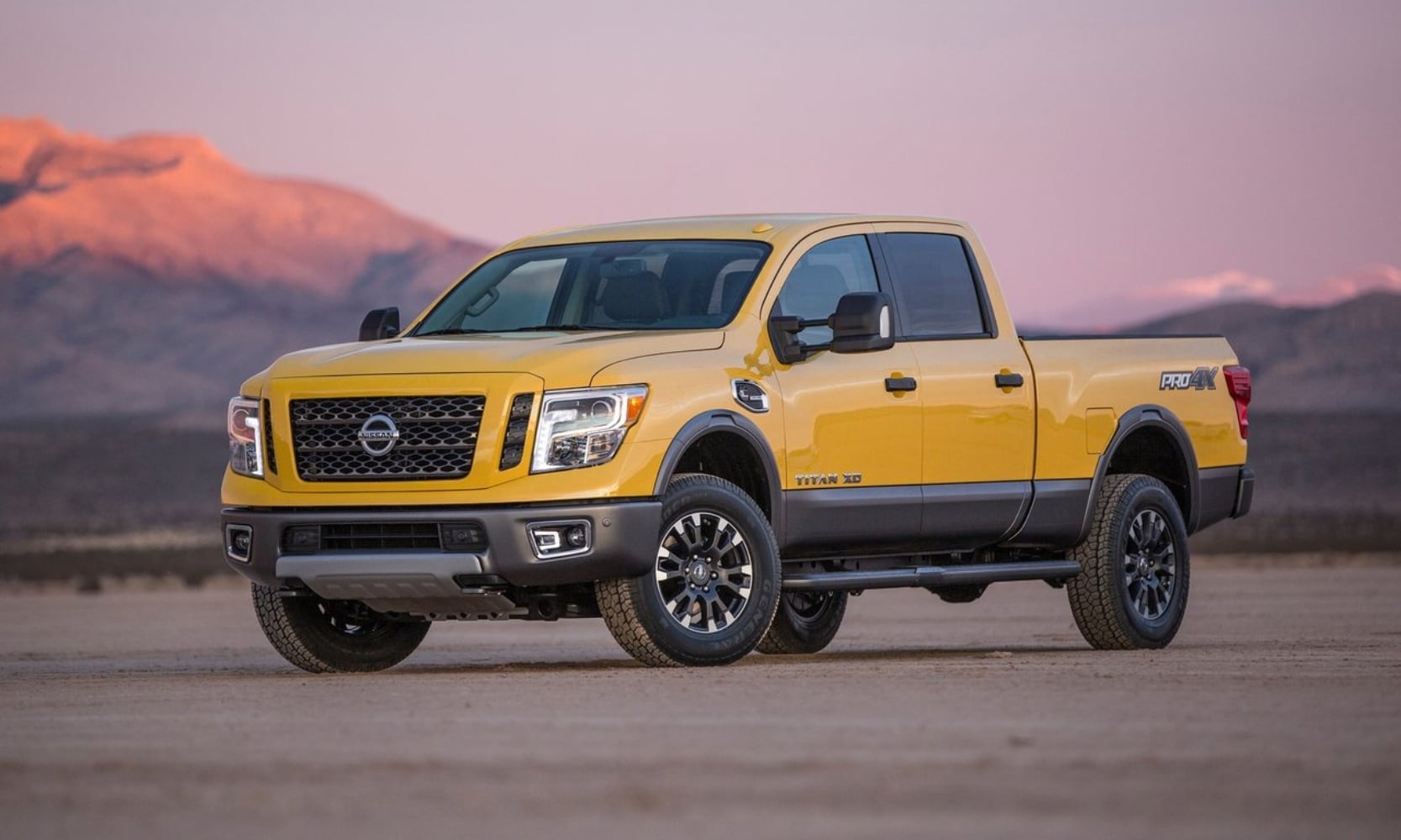 Image of a Used 2016 Nissan Titan XD diesel truck