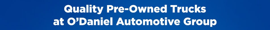 quality pre-owned trucks