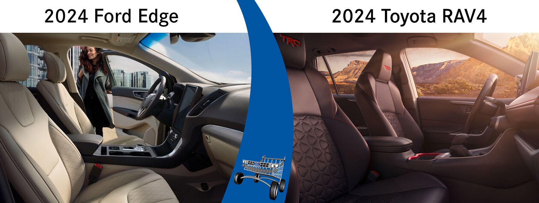 2024 ford edge vs. 2024 toyota rav4