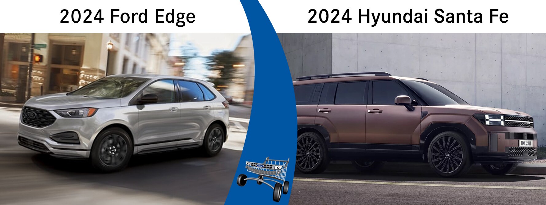 2024 Ford Edge vs the 2024 Hyundai Santa Fe