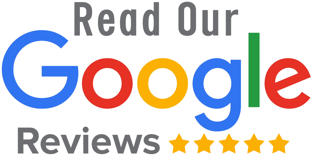 Google My Business Reviews Logo with Stars for Ole Ben Franklin Mitsubishi in Oak Ridge, TN