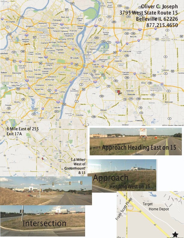 St. Louis region map
