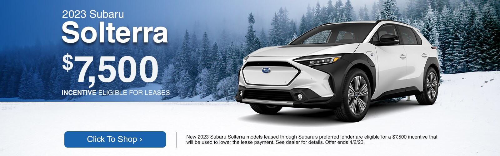 Solterra EV Offer