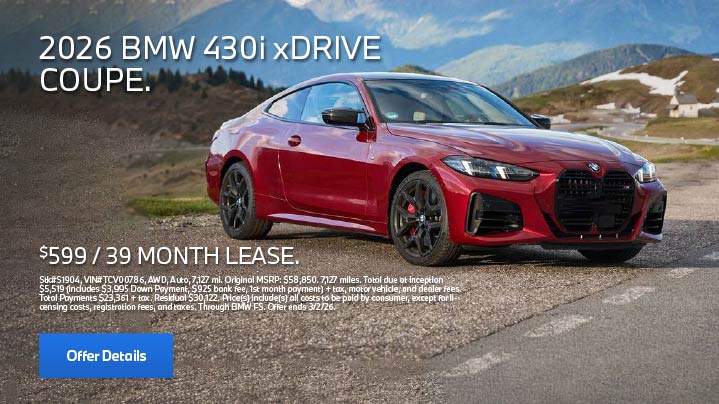 2026 BMW 430i xDrive 2026 BMW 430i xDrive