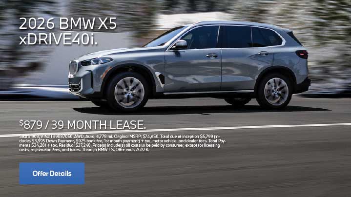 2026 BMW X5 xDrive40i 2026 BMW X5 xDrive40i