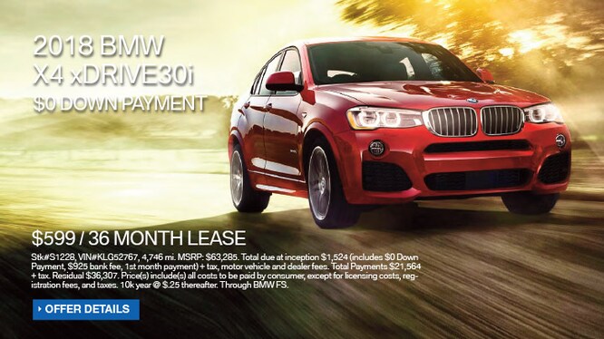 2018 BMW X4 xDRIVE30i