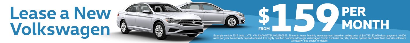 Lease a new VW!
