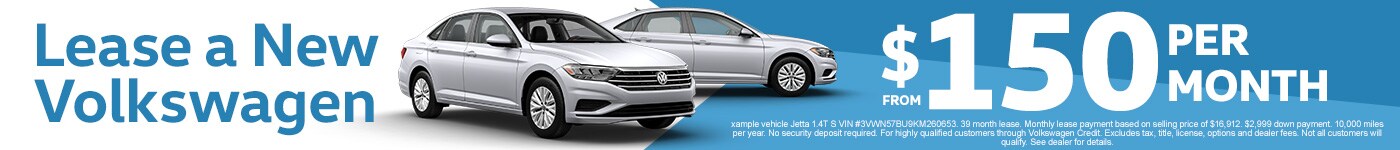 Lease a new VW!