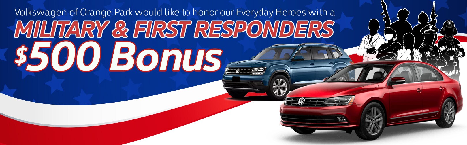 Volkswagen Military & First Responders Discount in Jacksonville FL
