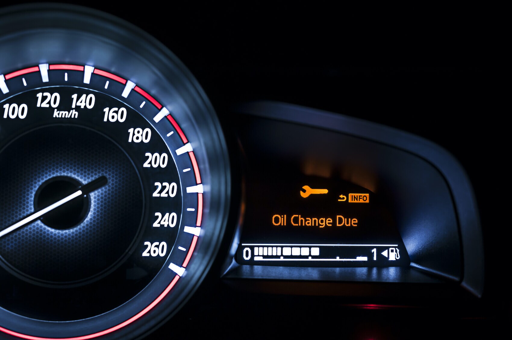 Oil Change Dash