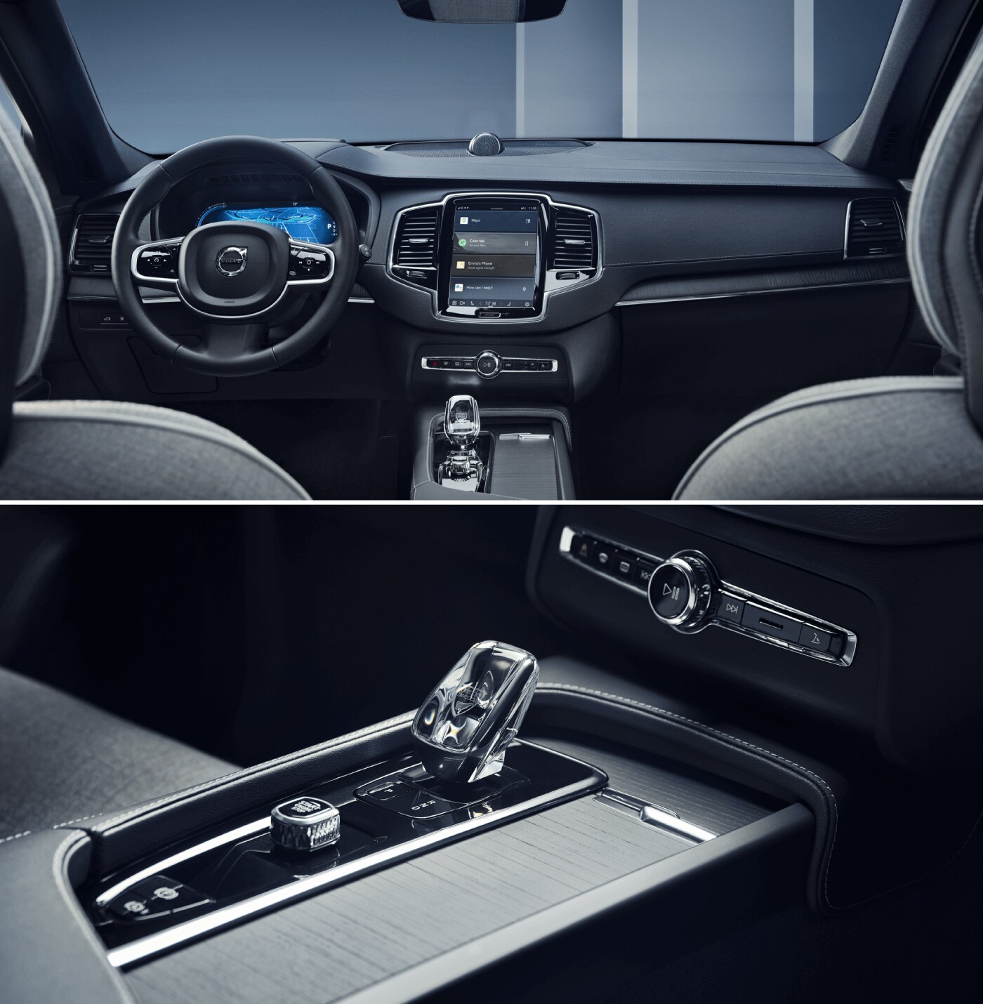 Audi Q7 vs. Volvo XC90 Interior