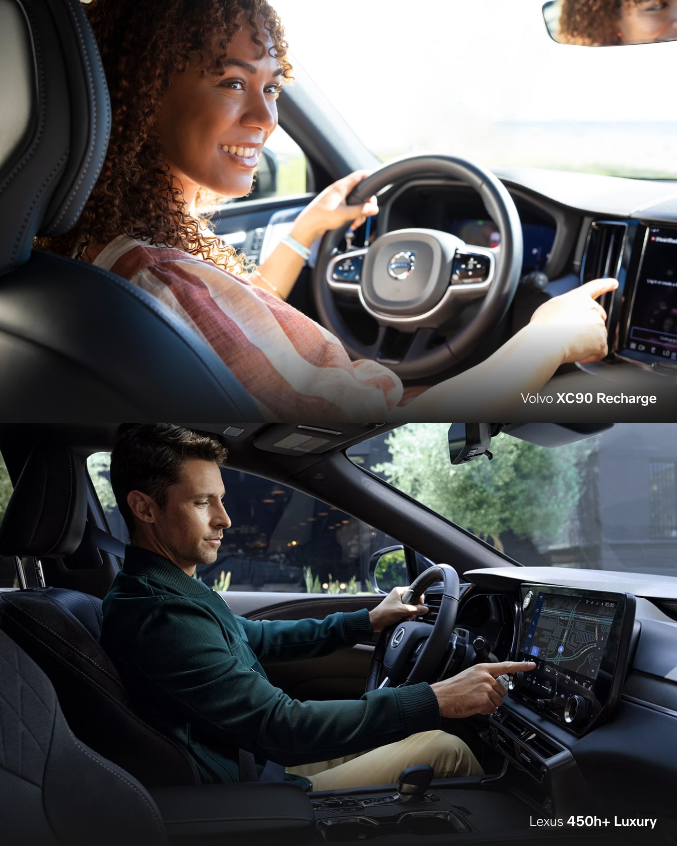 Volvo XC90 Recharge vs. Lexus RX 450h+ Technology