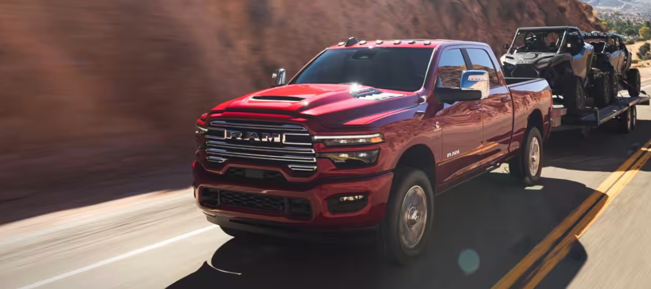2026 Ram 2500 Towing a trailer