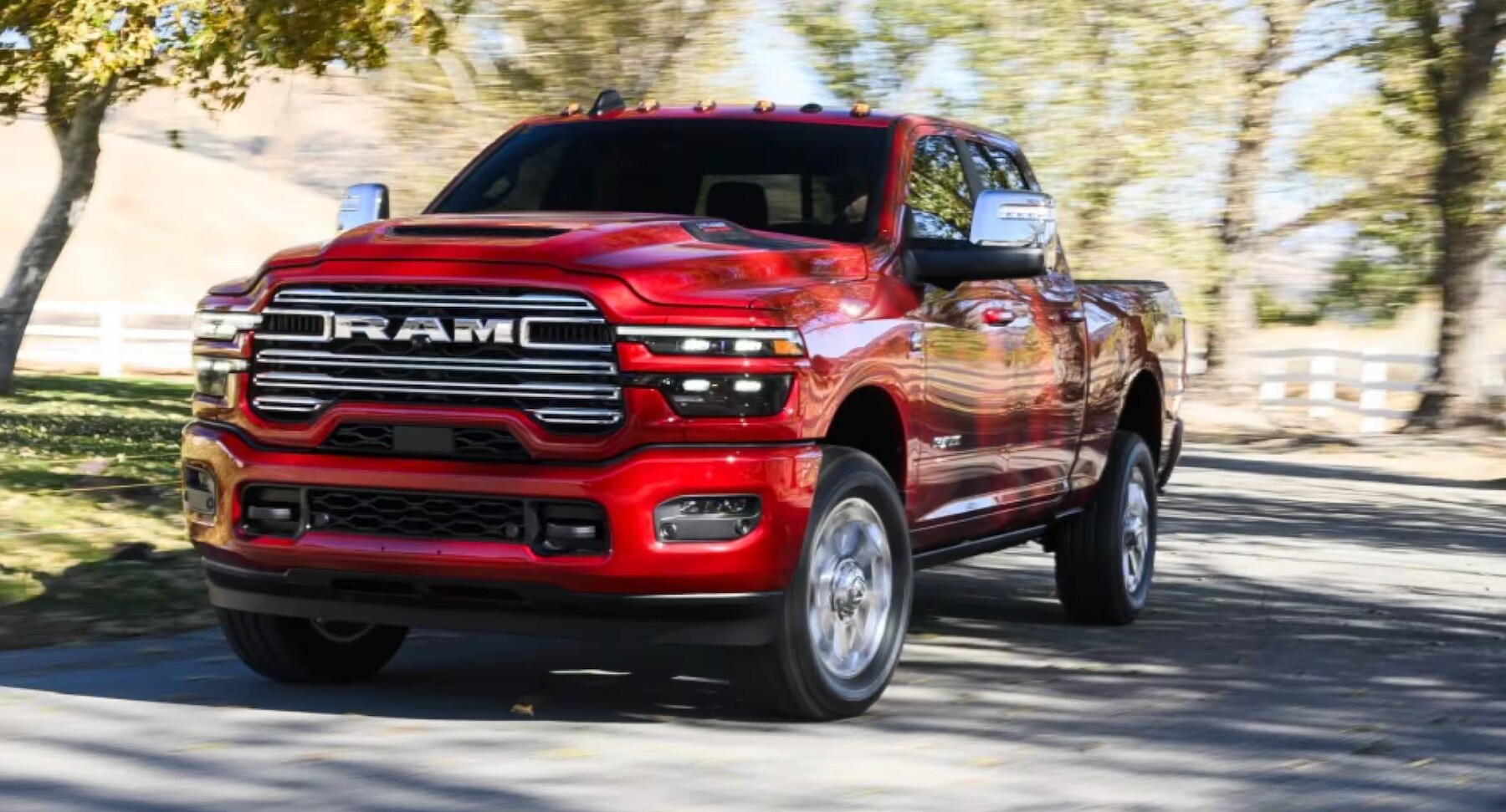 ram 1500 truck driving off road