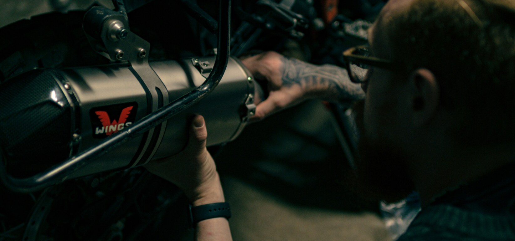 Mechanic Working on Car Mechanic Working on Car