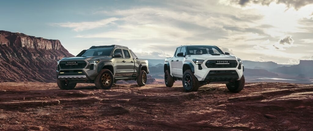2025 Toyota Tacoma in Rocky Terrain 2025 Toyota Tacoma in Rocky Terrain