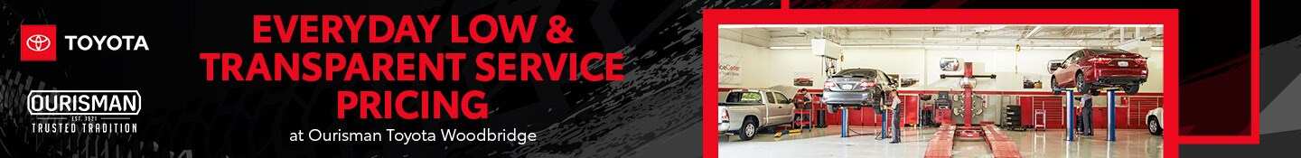 Service Pricing Ourisman Toyota