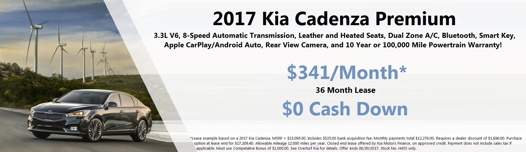 2017 Kia Cadenza Premium Lease at Overturf Kia in Kennewick.jpg