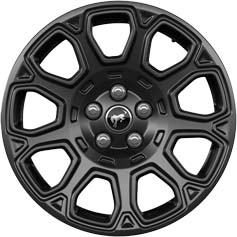 21 Bright Machined with Tarnish Dark Pockets