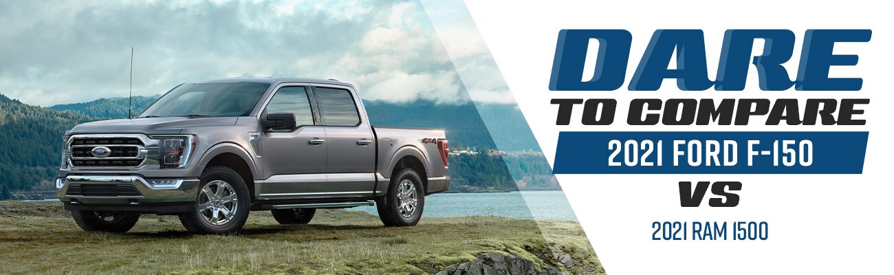 2021 Ford F-150 vs Ram 1500 2021 Ford F-150 vs Ram 1500 | Pacjey Webb Ford | Downers Grove, IL