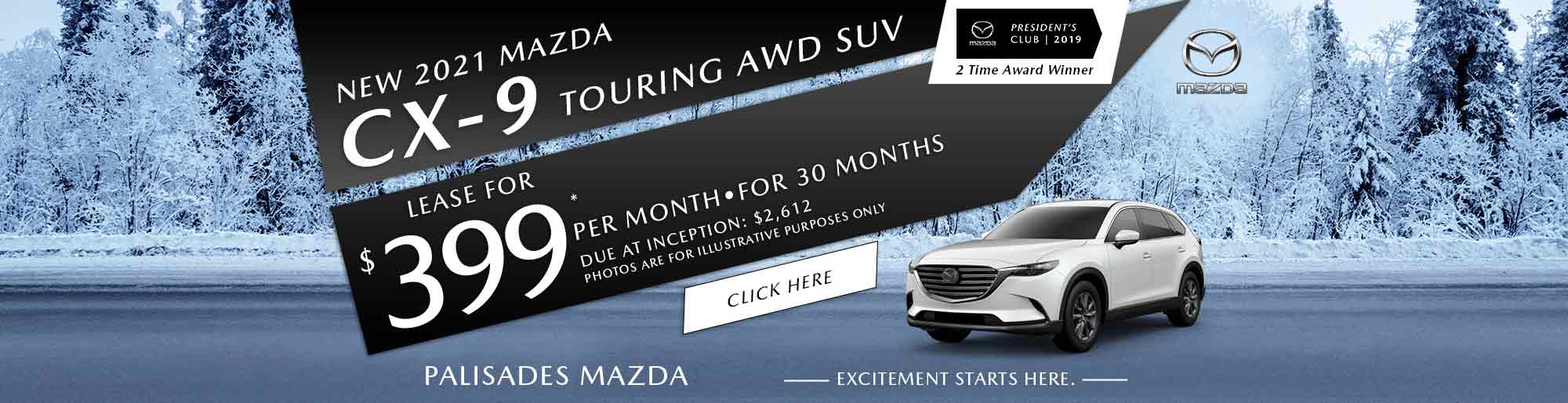 Mazda CX-9 lease deal image