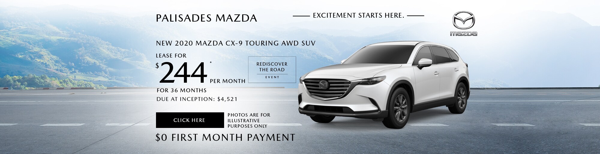 Mazda CX-9 lease deal image