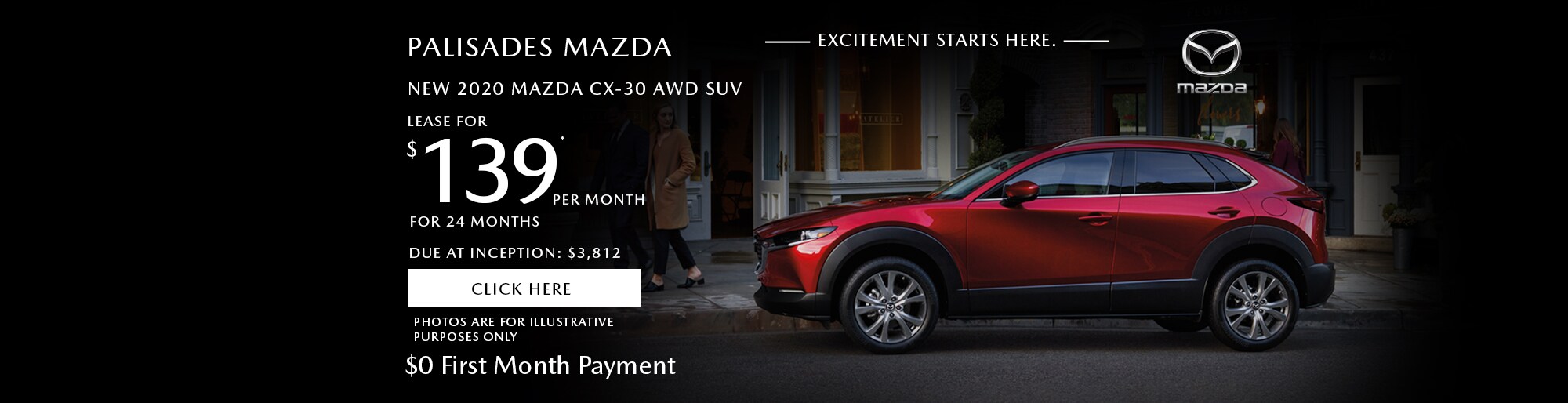 Mazda CX-30 lease deal image