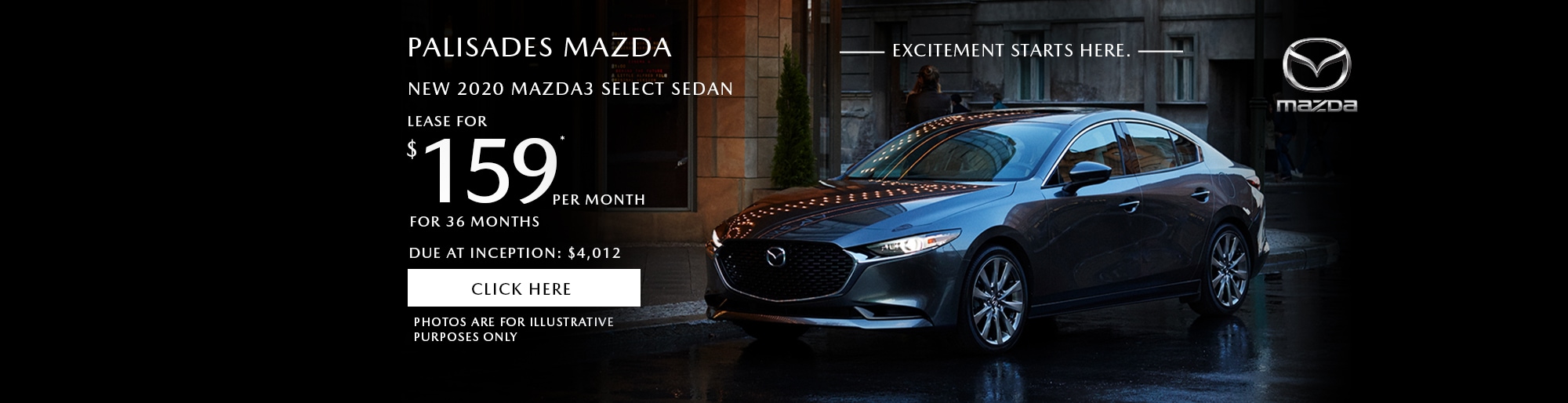 Mazda3 lease deal image