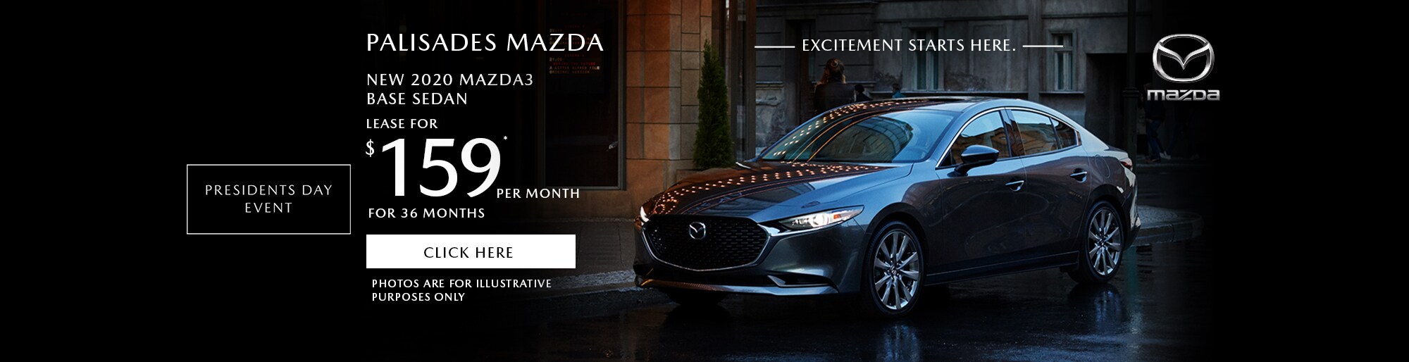 Mazda3 lease deal image