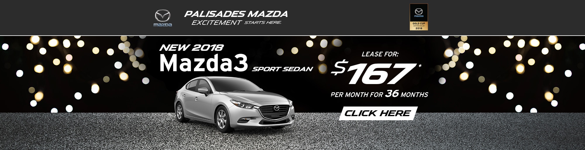 Mazda3 lease deal image