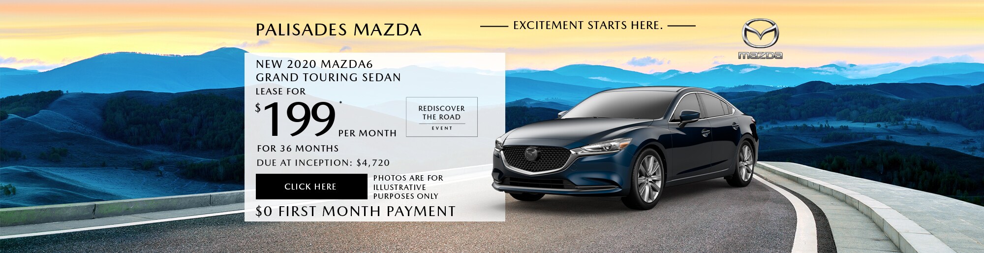 Mazda6 lease deal image