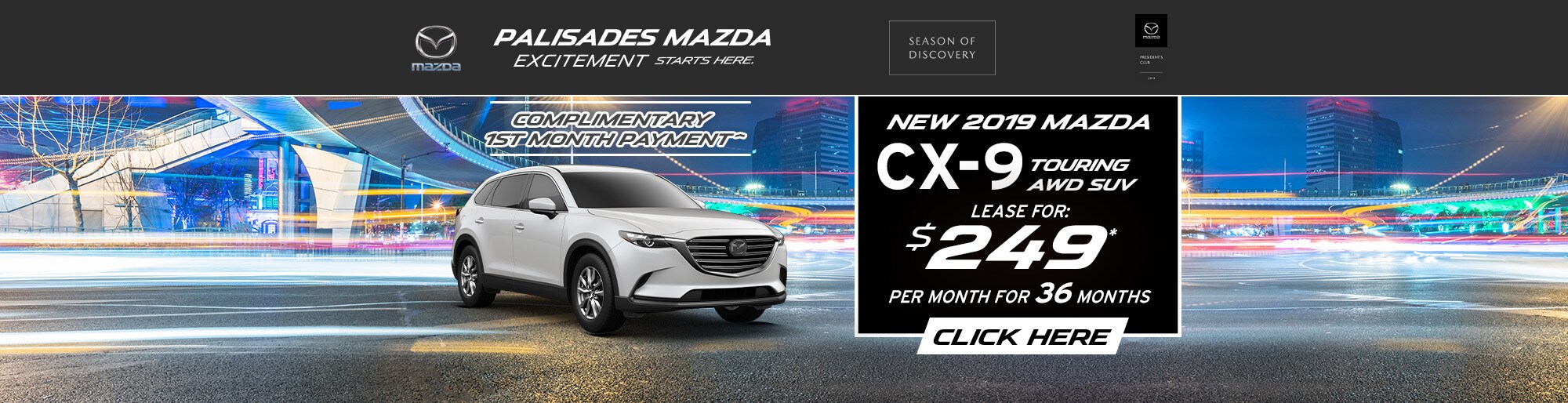 Mazda CX-9 lease deal image