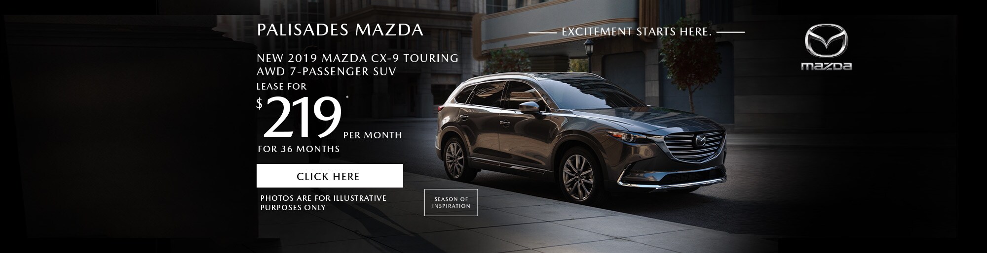 Mazda CX-9 lease deal image