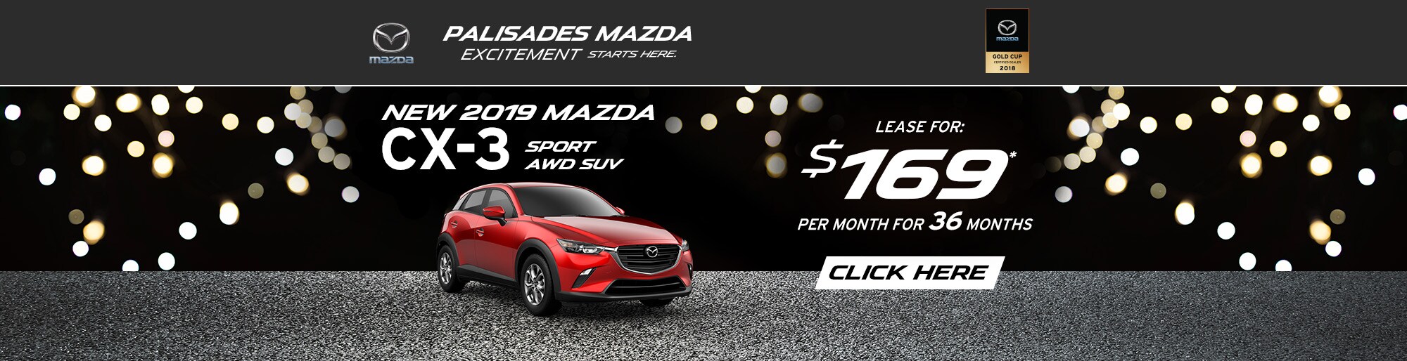 Mazda CX-3 lease deal image