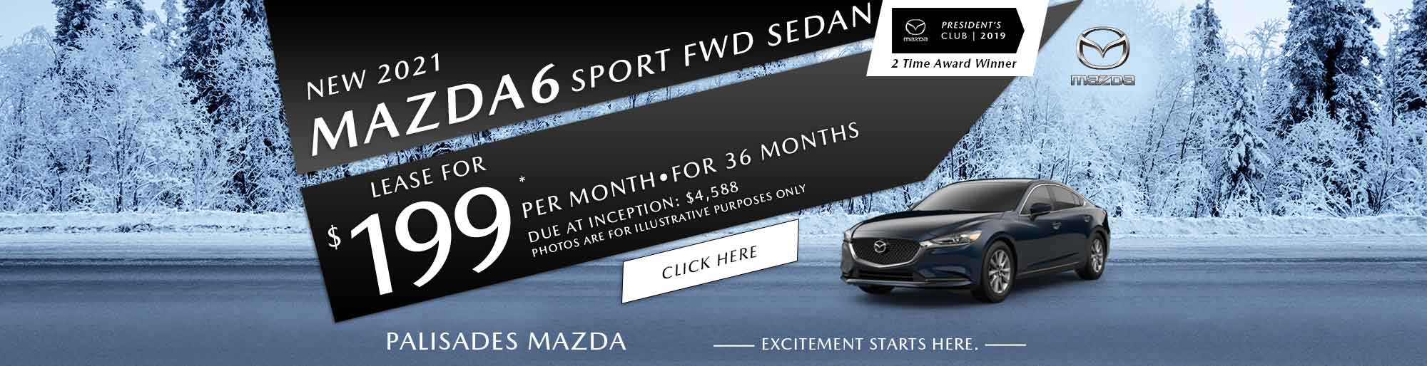Mazda6 lease deal image