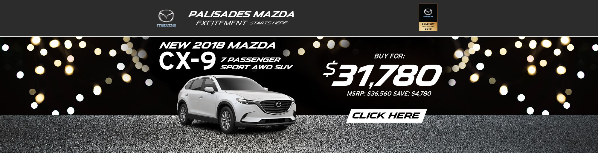 Mazda CX-9 lease deal image