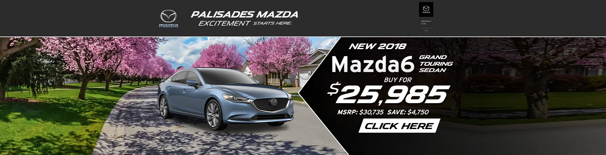 Mazda6 lease deal image