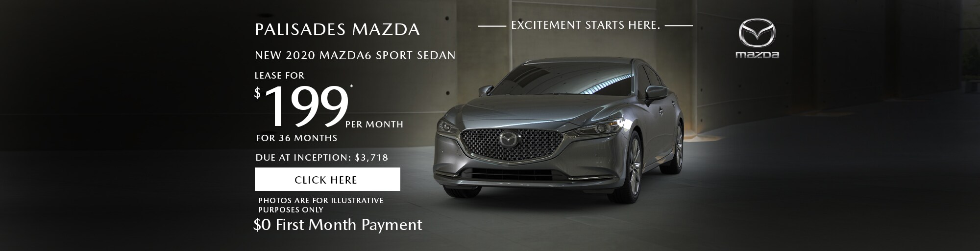 Mazda6 lease deal image