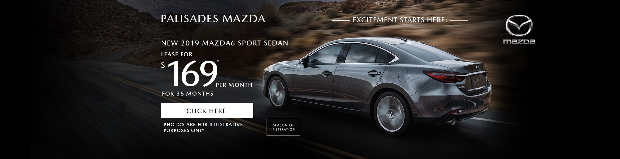 Mazda6 lease deal image