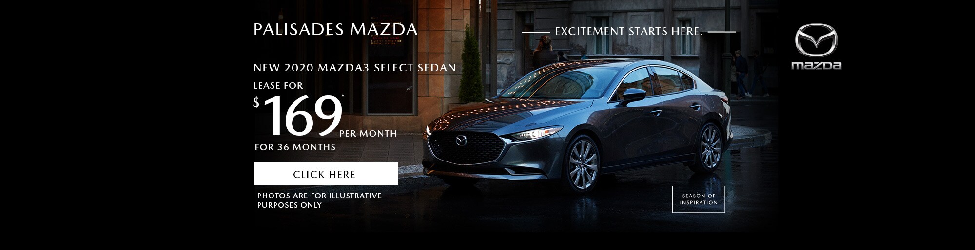 Mazda3 lease deal image